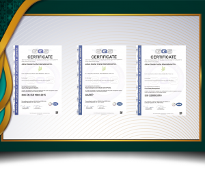 Arsha and ISO22000 & ISO9001 & HACCP